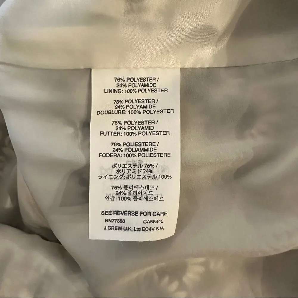 J. Crew Collection Italian Faux-Wrap Skirt Pencil Skirt